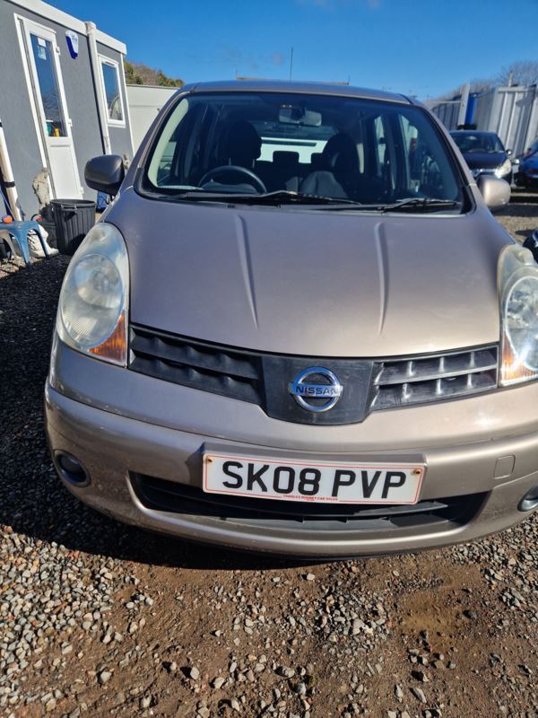 2008 (08) Nissan Note 1.4 Acenta 5dr MOT June. Ulez compliant. For Sale In Edinburgh, Mid Lothian