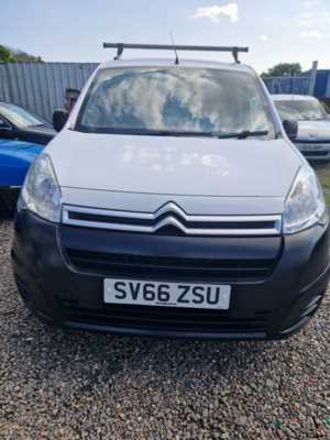2016 66 Citroen Berlingo 1.6 HDi 625Kg LX 75ps ulez compliant, Mot March. Doors PANEL VAN