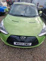 2013 (13) Hyundai Veloster 1.6 GDi Sport 4dr Mot November, 82k miles, lovely colour. Ulez compliant For Sale In Edinburgh, Mid Lothian