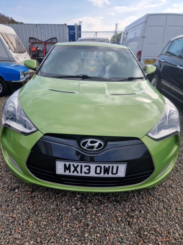 2013 (13) Hyundai Veloster 1.6 GDi Sport 4dr Mot November, 82k miles, lovely colour. Ulez compliant For Sale In Edinburgh, Mid Lothian