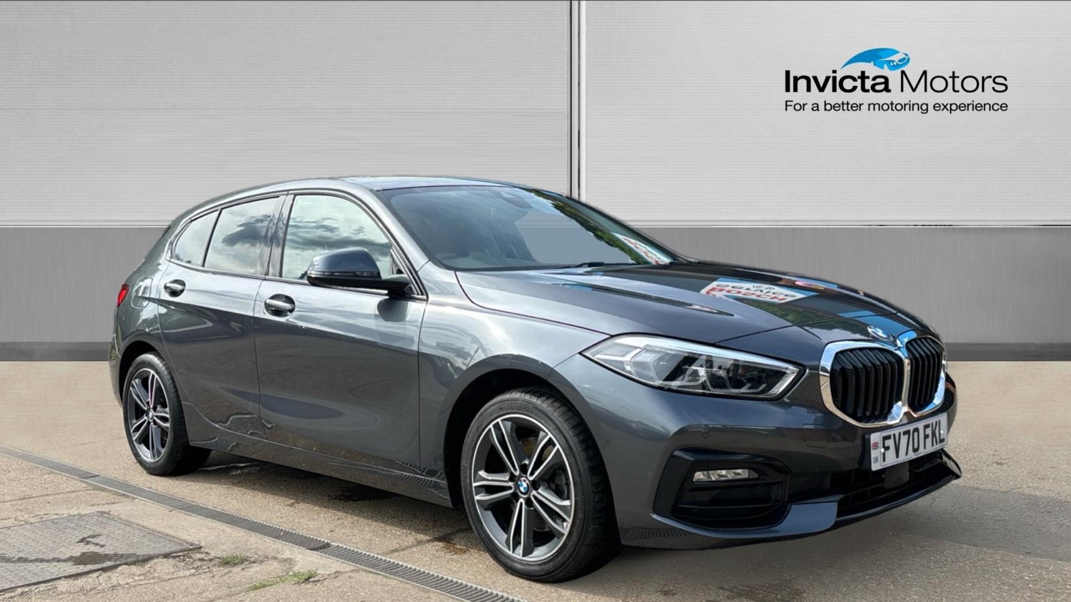 2020 used BMW 1 Series 118i Sport 5dr Manual with Electric Seats Bluetoo