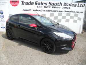 2017 17 Ford Fiesta 1.0 EcoBoost 140 ST-Line Black 3dr 3 Doors HATCHBACK
