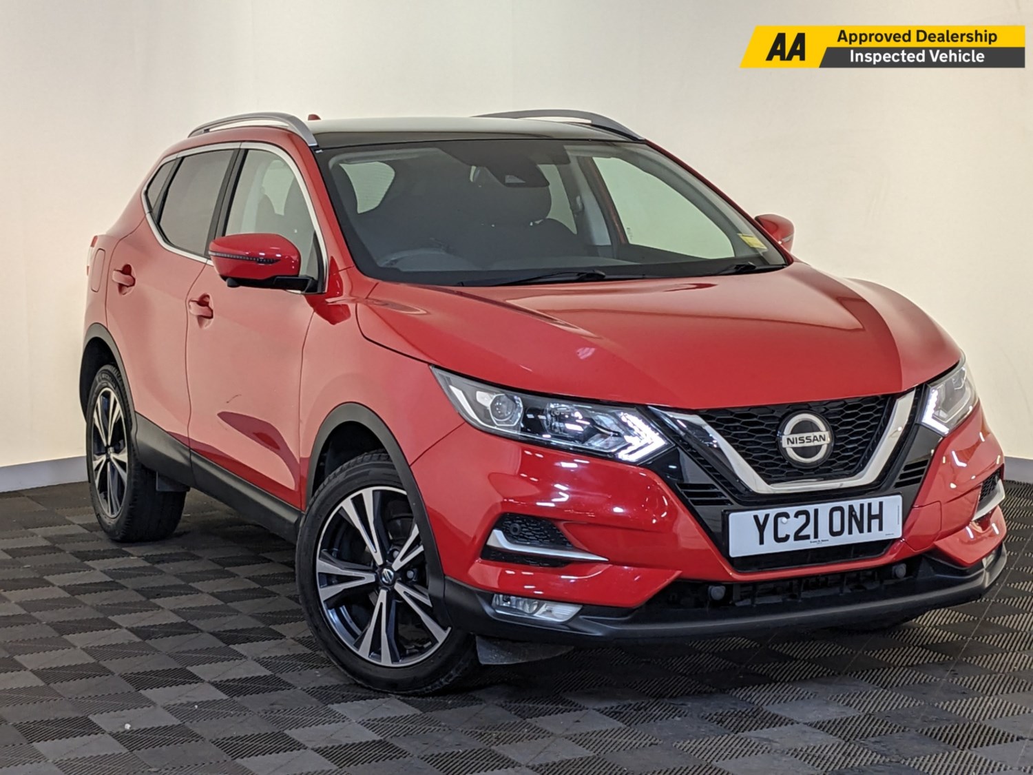 2021 used Nissan Qashqai 1.3 DiG-T N-Connecta 5dr [Glass Roof Pack]