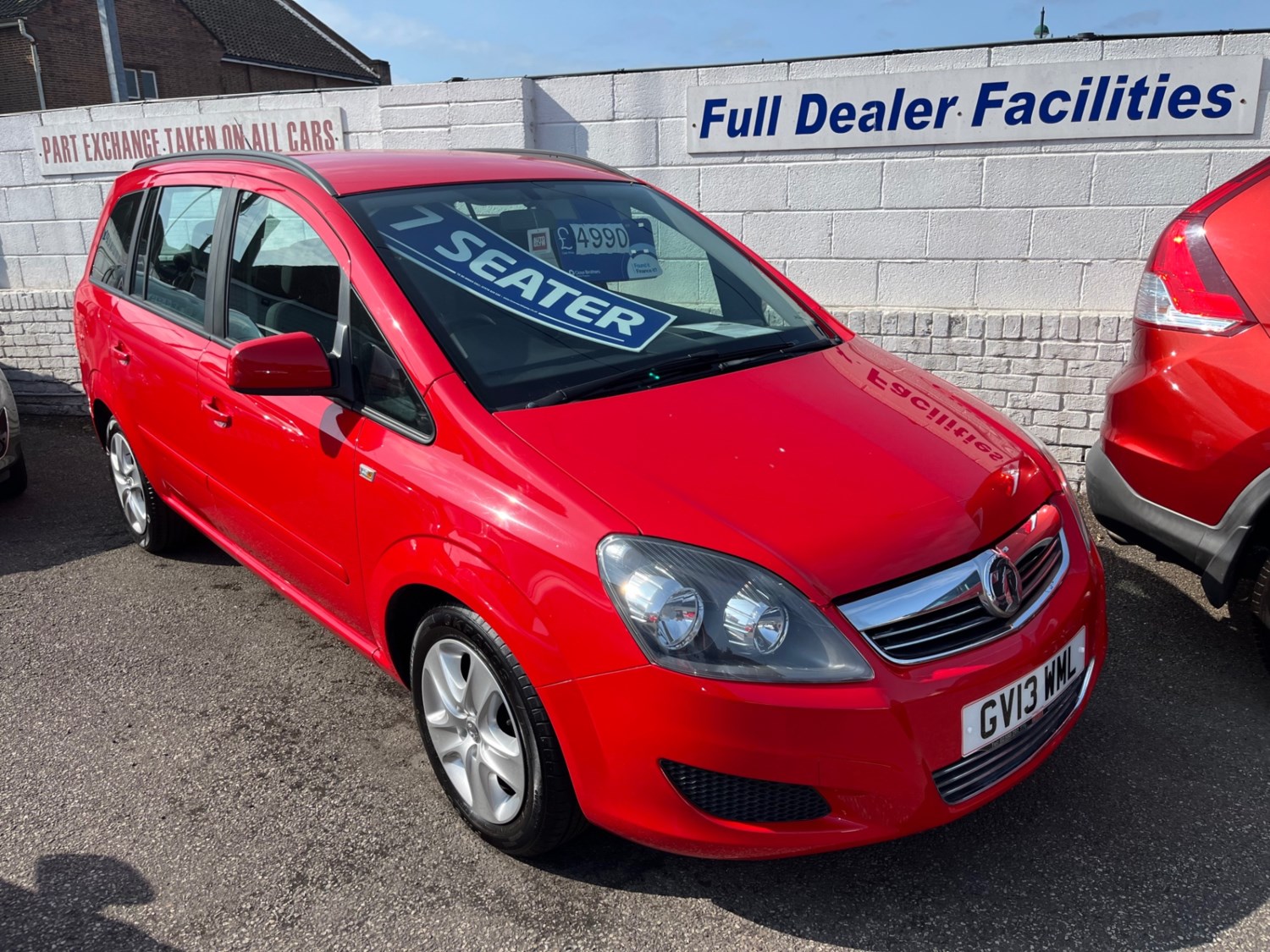 Vauxhall Zafira Listing Image