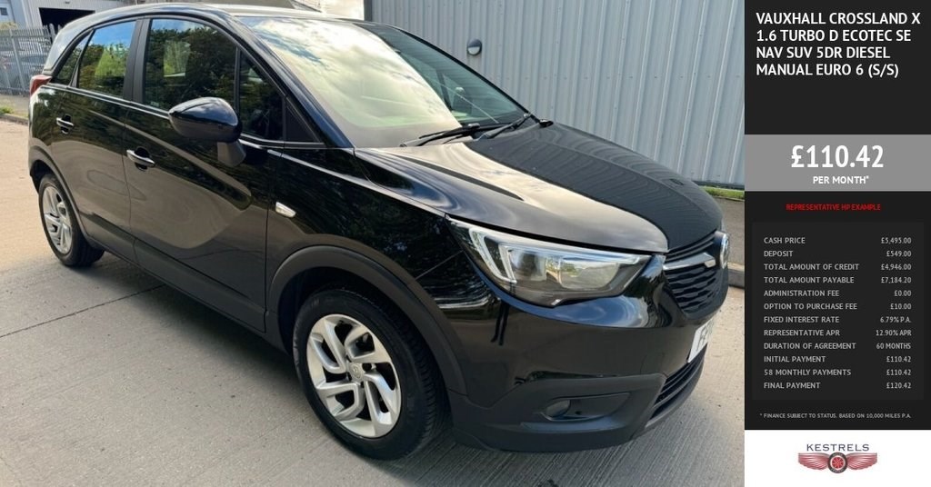 Vauxhall Crossland X Listing Image