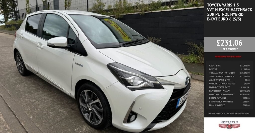 Toyota Yaris Listing Image