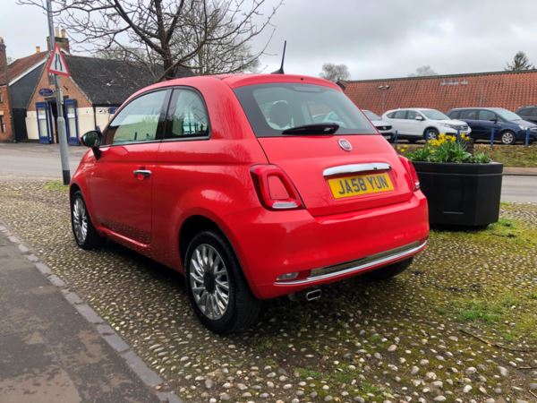 2018 (58) Fiat 500 1.2 Lounge 3dr For Sale In Wymondham, Norfolk