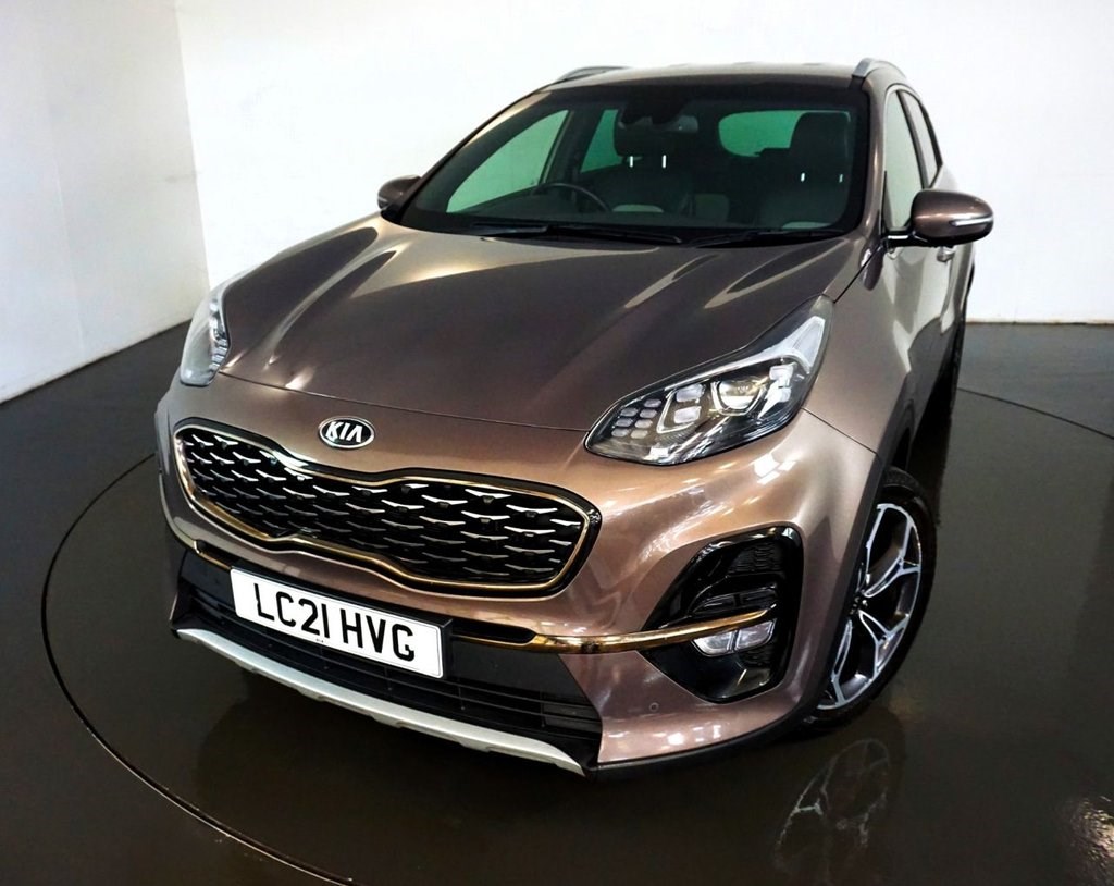 2021 used Kia Sportage 1.6 GT-LINE ISG 5d-1 OWNER FROM NEW-HEATED FRONT SEATS-TWO TONE LEATHER UPH