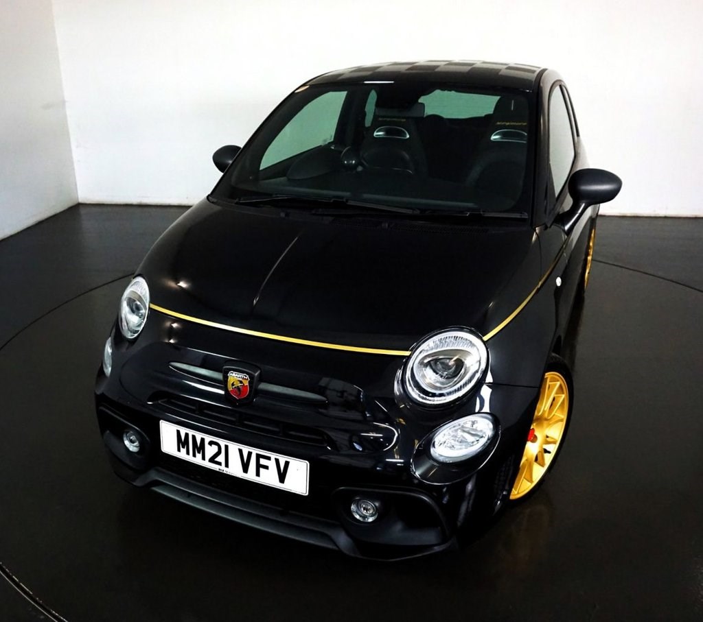 2021 used Abarth 500 1.4 595 SCORPIONEORO 3d-1 PRIVATE OWNER FROM NEW-FINISHED IN SCORPIONE BLAC
