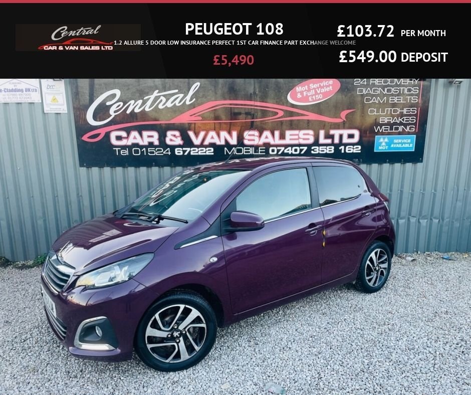 Peugeot 108 Listing Image