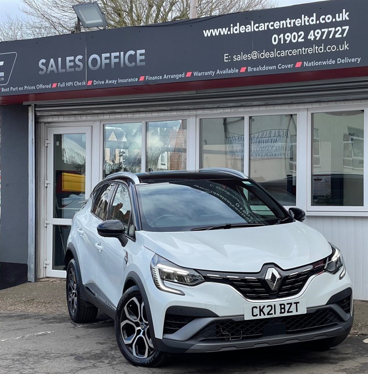 2021 used Renault Captur 1.6 E-TECH 9.8kWh Launch Edition SUV 5dr Petrol Plug-in Hybrid Auto Euro 6