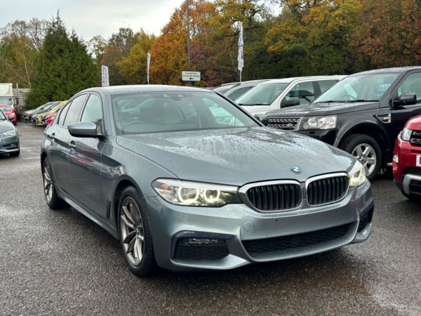 2018 (68) BMW 5 Series 520d M Sport 4dr Auto **LED, VIRTUAL DASH**ULEZ** For Sale In Cinderford, Gloucestershire