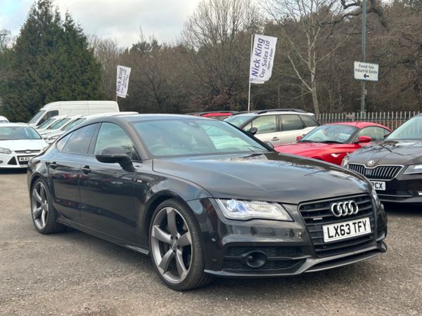 2013 (63) Audi A7 3.0 BiTDI Quattro 313 Black Ed 5dr Tip Auto [5st] For Sale In Cinderford, Gloucestershire