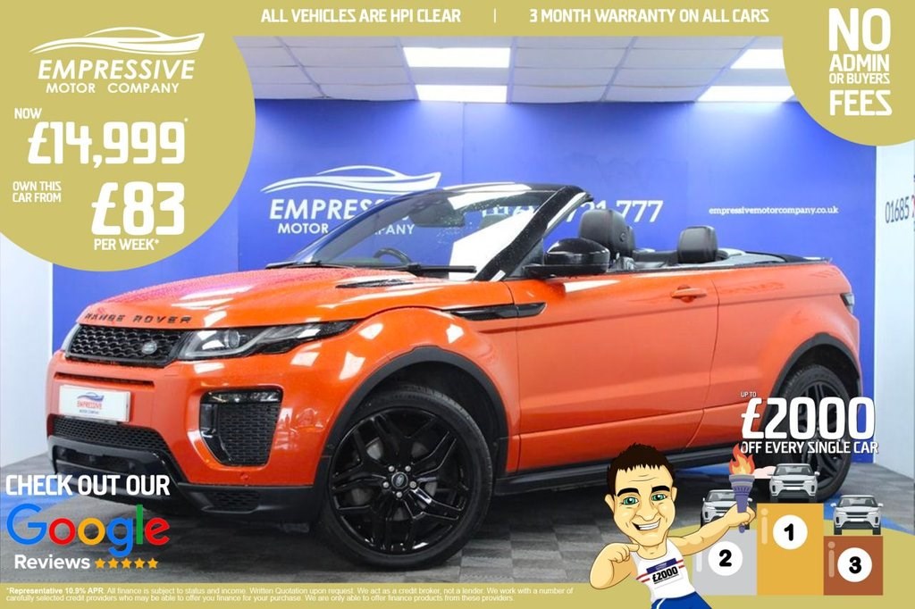 Land Rover Range Rover Evoque Listing Image