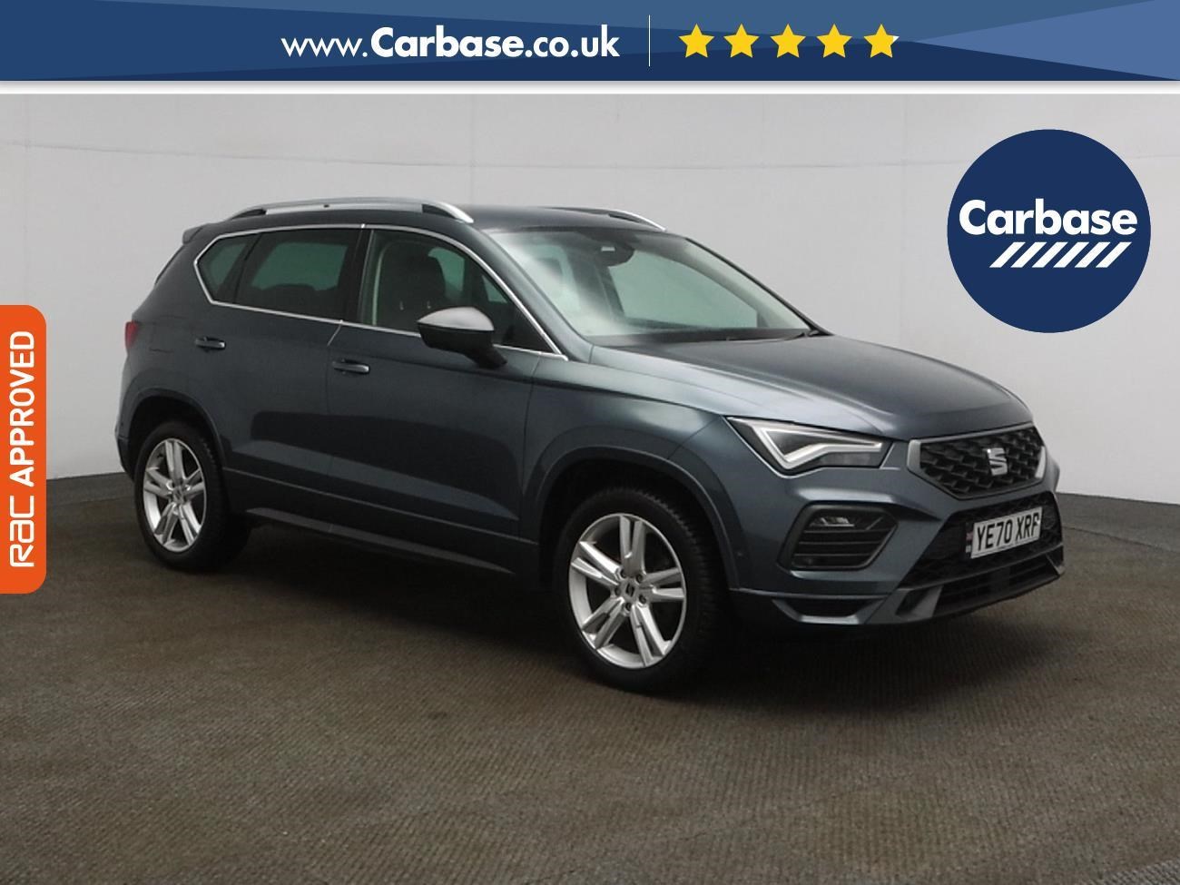 (2020) SEAT Ateca 1.5 TSI EVO FR 5dr - SUV 5 Seats Satellite Navigation - Apple CarPlay - Android Auto - Parking Sensors