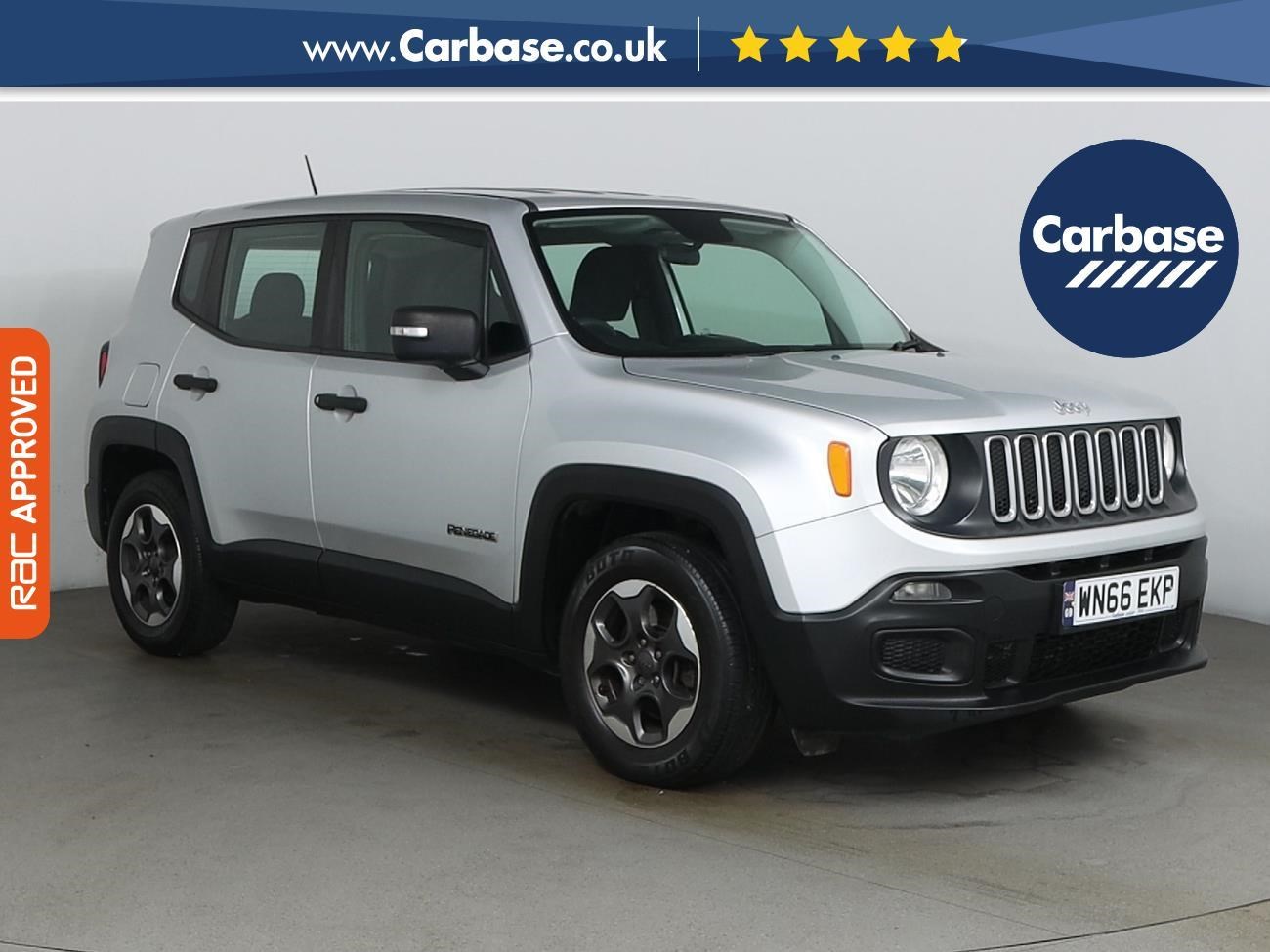 (2016) Jeep Renegade 1.6 Multijet Sport 5dr - SUV 5 Seats Bluetooth Connectivity - DAB Radio - Aux Mp3 Input - USB Input