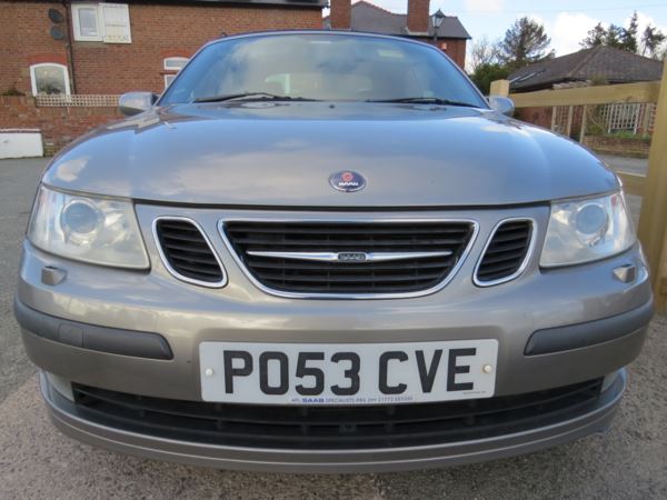 2003 (53) Saab 9-3 2.0t Vector 2dr Auto Very Nice Car. Service history automatic For Sale In Flint, Flintshire