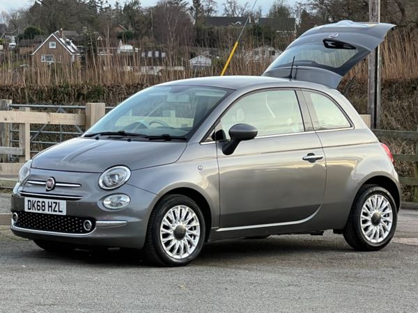 2018 (68) Fiat 500 1.2 Lounge 3dr Full history, Great spec 1 former keeper For Sale In Flint, Flintshire