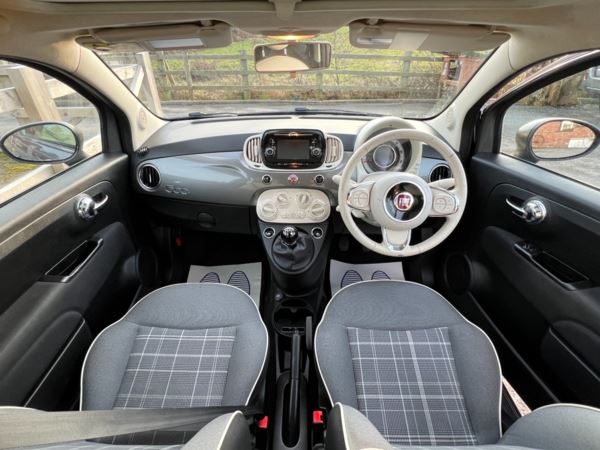 2018 (68) Fiat 500 1.2 Lounge 3dr Full history, Great spec 1 former keeper For Sale In Flint, Flintshire