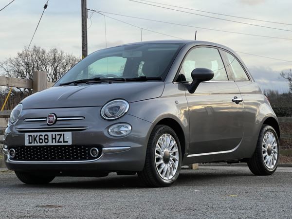 2018 (68) Fiat 500 1.2 Lounge 3dr Full history, Great spec 1 former keeper For Sale In Flint, Flintshire