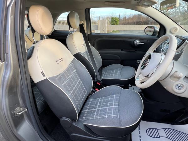 2018 (68) Fiat 500 1.2 Lounge 3dr Full history, Great spec 1 former keeper For Sale In Flint, Flintshire