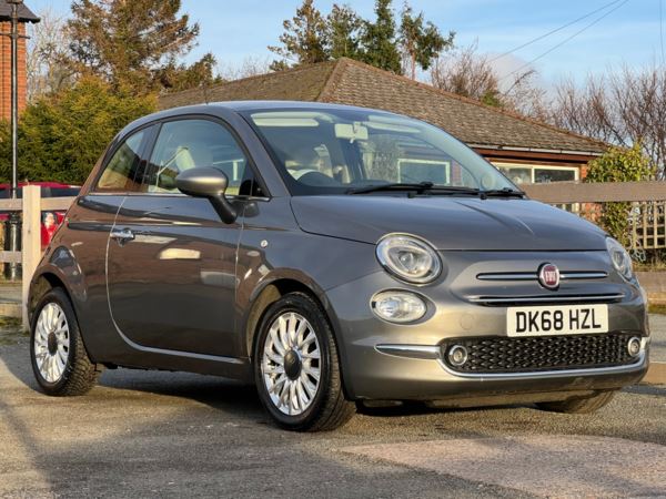 2018 (68) Fiat 500 1.2 Lounge 3dr Full history, Great spec 1 former keeper For Sale In Flint, Flintshire