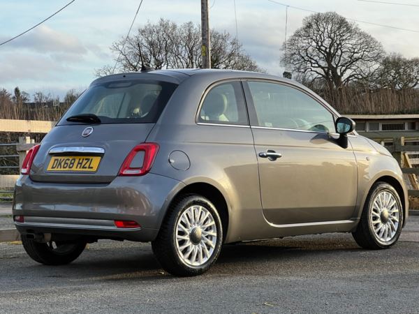 2018 (68) Fiat 500 1.2 Lounge 3dr Full history, Great spec 1 former keeper For Sale In Flint, Flintshire