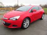2014 (64) Vauxhall Astra GTC 1.4T 16V 140 SRi 3dr Bright red service history For Sale In Flint, Flintshire