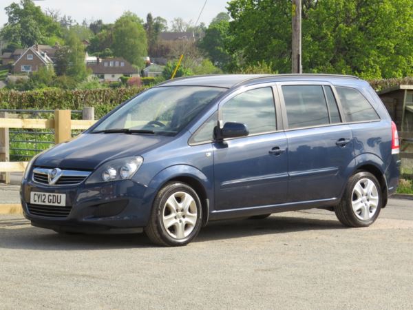 2012 (12) Vauxhall Zafira 1.6i [115] Exclusiv 5dr LOW MILES 7 SEATS Full Service History For Sale In Flint, Flintshire