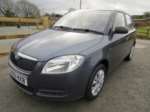 2009 (09) Skoda Fabia 1.2 1 5dr 69000 miles Hpi clear ideal first car For Sale In Flint, Flintshire