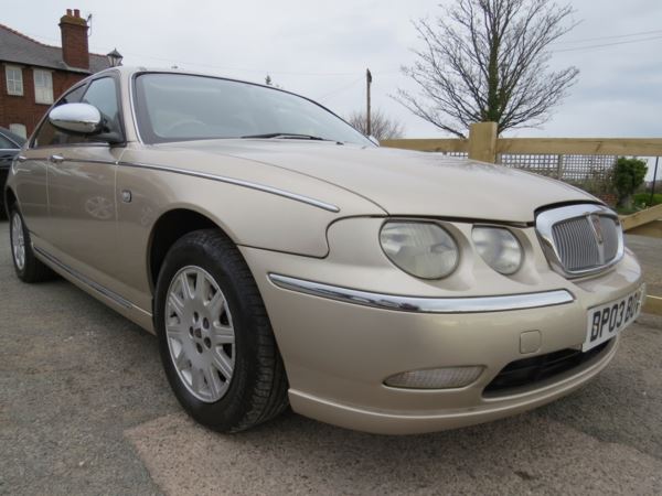 2003 (03) Rover 75 1.8 T Connoisseur 4dr Automatic , service record, timing belt changed For Sale In Flint, Flintshire