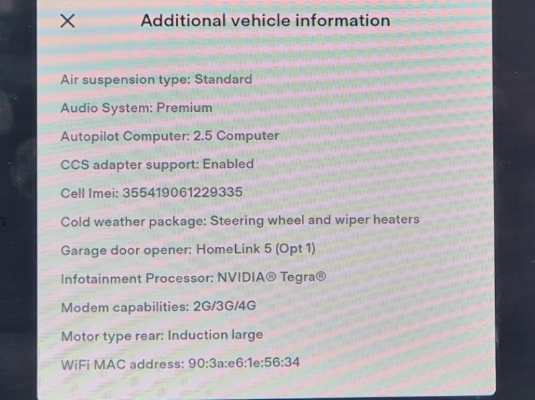 Tesla Model S Listing Image