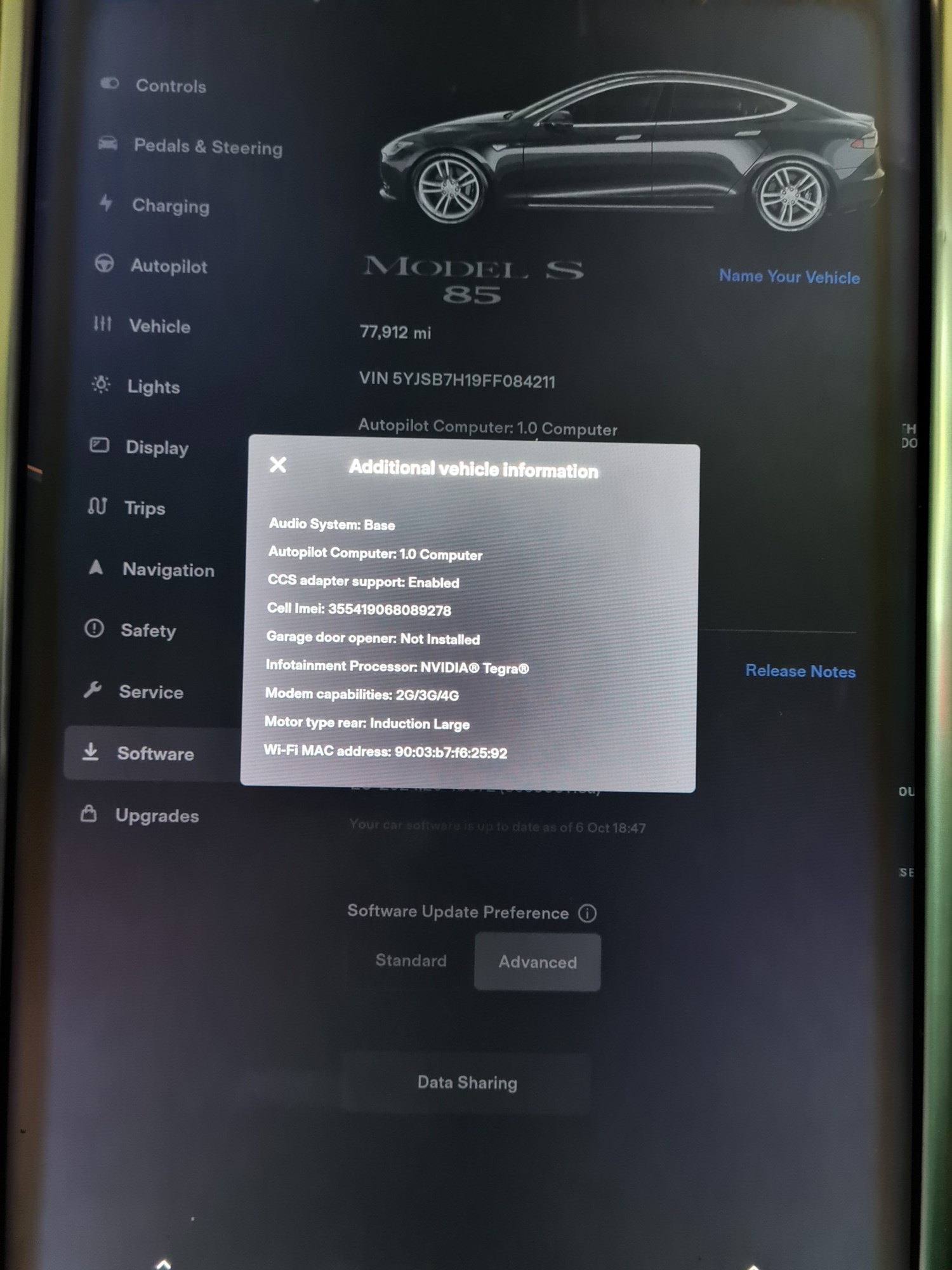 Tesla Model S Listing Image