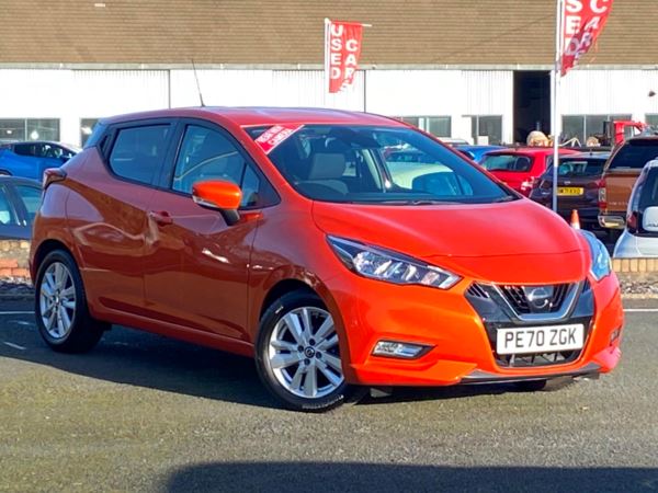 2020 (70) Nissan Micra 1.0 IG-T 100 Acenta 5dr For Sale In CROOK, County Durham