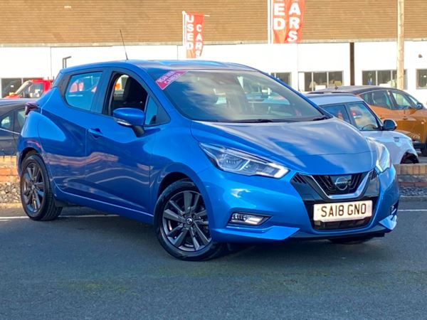 2018 (18) Nissan Micra 0.9 IG-T Acenta 5dr For Sale In CROOK, County Durham