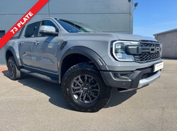 2023 (73) Ford Ranger Pick Up Double Cab Raptor 2.0 EcoBlue 210 Auto For Sale In CROOK, County Durham