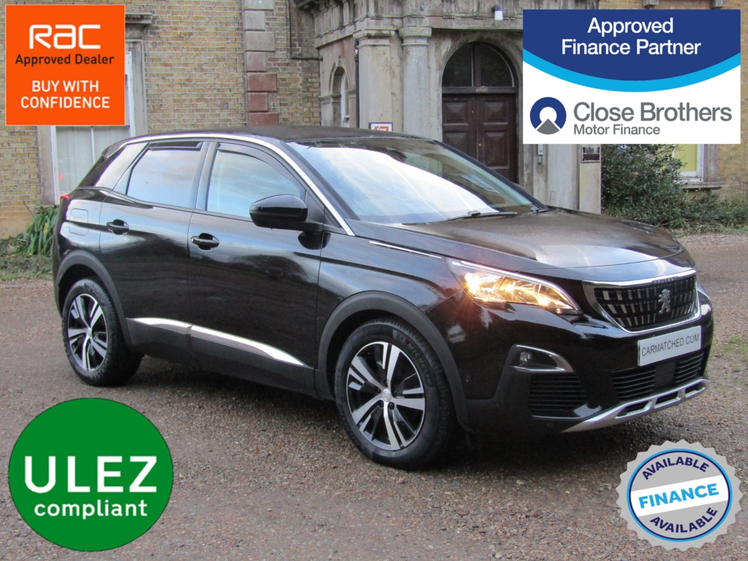 2018 (18) Peugeot 3008 1.6 BlueHDi 120 Allure 5dr For Sale In Broadstairs, Kent