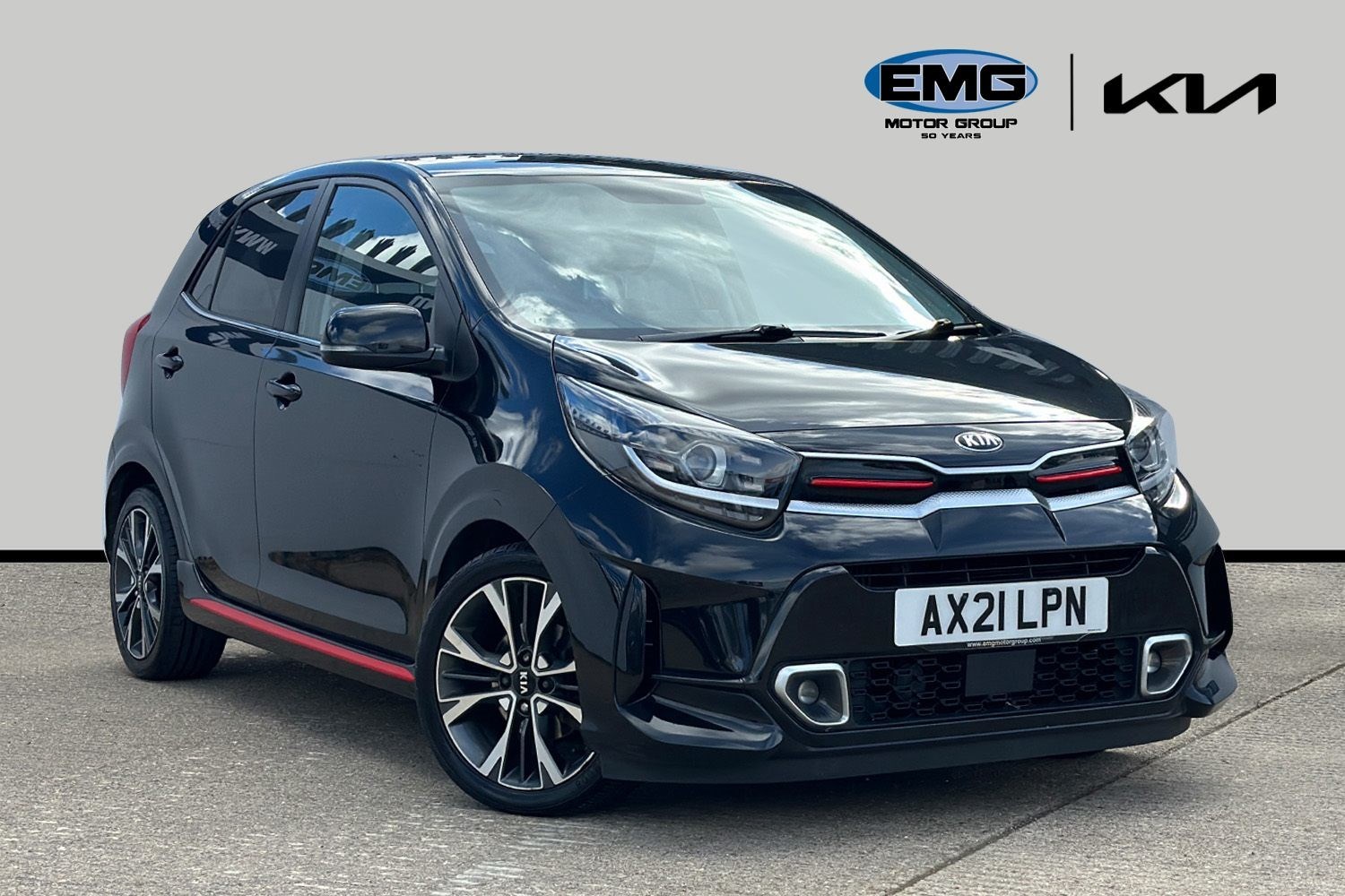 2021 used Kia Picanto 1.0 T-GDi GT-Line Hatchback 5dr Petrol Manual Euro 6 (s/s) (99 bhp