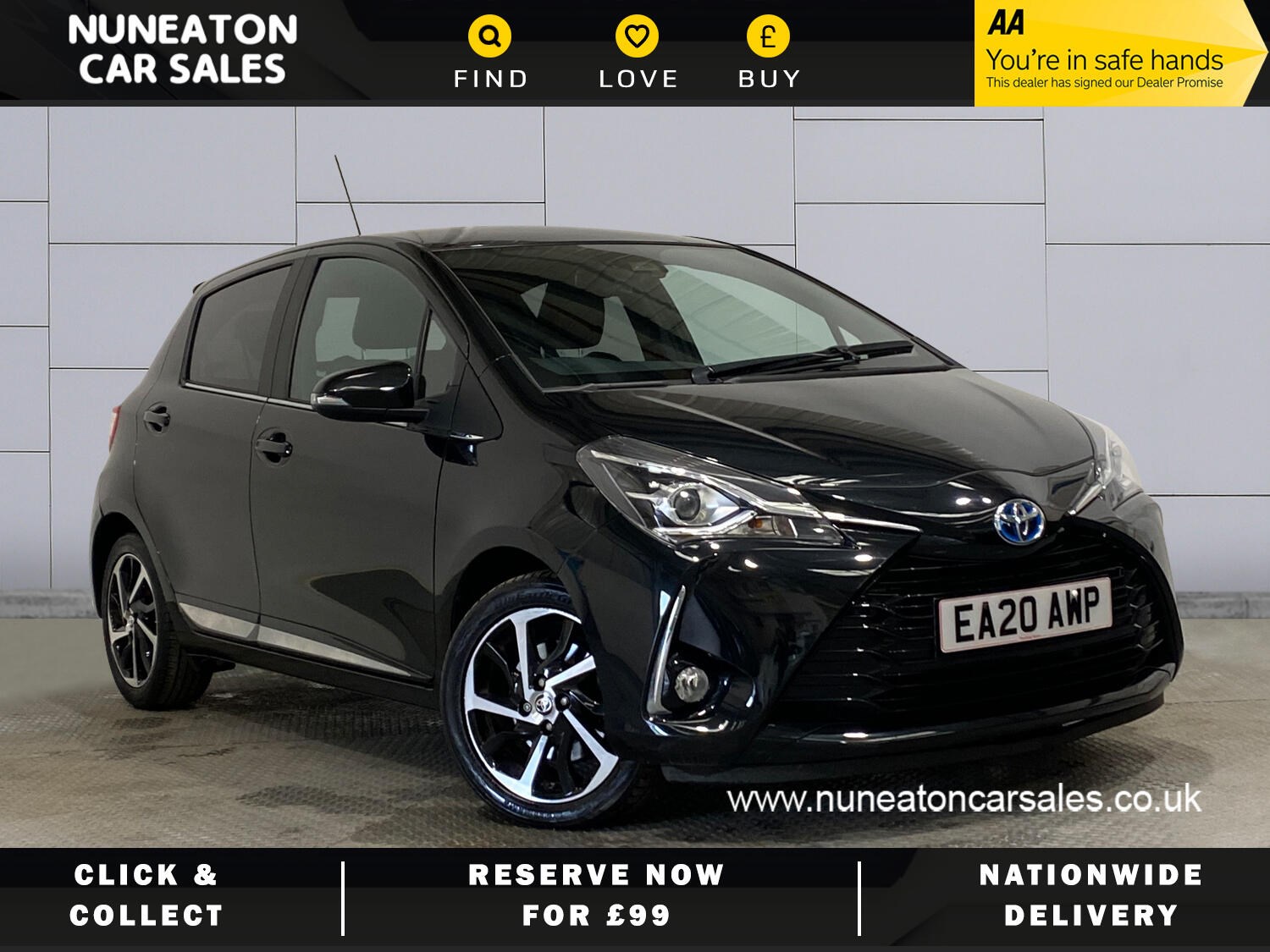 2020 used Toyota Yaris 1.5 VVT-h Excel