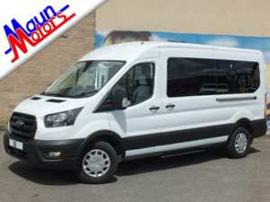 2023 23 Ford Transit T410 TDCi 165PS 10 Speed AUTOMATIC Trend, 14 Seat Minibus 5 Doors MINIBUS