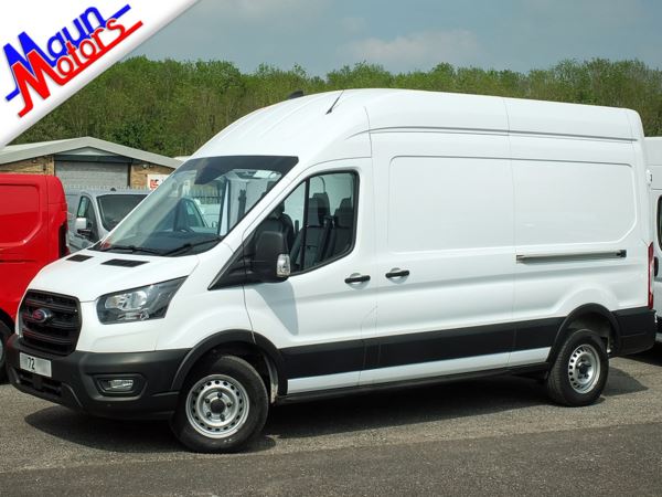 2023 (72) Ford Transit T350 EcoBlue 130PS Leader L3H3, Euro 6, LWB, High Roof Panel Van For Sale In Sutton In Ashfield, Nottinghamshire