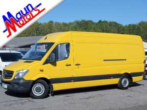 2018 18 Mercedes-Benz Sprinter 314 CDI BlueTEC 140PS Euro 6, LWB, High Roof Jumbo Sized Panel Van, Air Con 5 Doors PANEL VAN