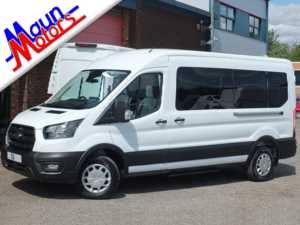 2023 73 Ford Transit T410 TDCi 165PS 10 Speed AUTOMATIC Trend, 14 Seat Minibus 5 Doors MINIBUS