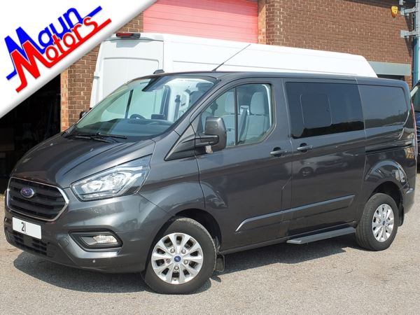 2021 (21) Ford Transit Custom 300 TDCi 170PS Limited Double Cab-In Van 6 Seat CREW VAN For Sale In Sutton In Ashfield, Nottinghamshire