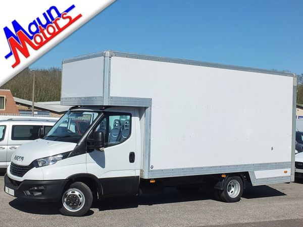 2021 (71) Iveco Daily 35C14 DROPWELL Removals Box Van with AIR CON, DRW For Sale In Sutton In Ashfield, Nottinghamshire