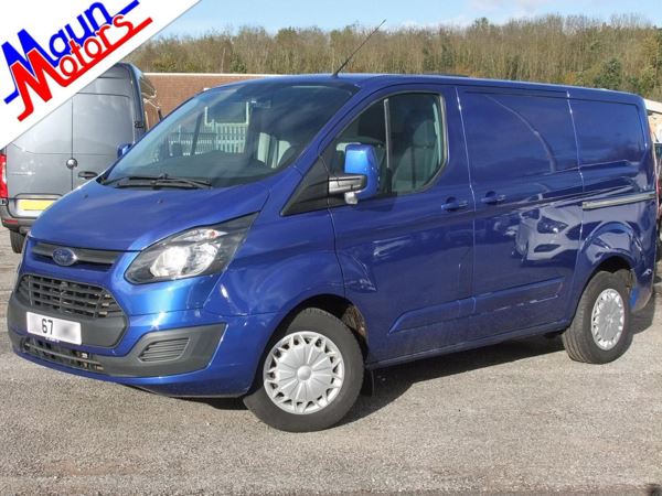2017 (67) Ford Transit Custom 340 TDCi 130PS, Euro 6, SWB, Low Roof Panel Van, Air Con, Racking, B/tooth For Sale In Sutton In Ashfield, Nottinghamshire