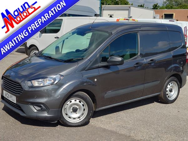 2021 (21) Ford Transit Courier 1.5 TDCi Leader Euro 6 with AIR CON & SAT NAV, L1 (SWB) Small City Van For Sale In Sutton In Ashfield, Nottinghamshire