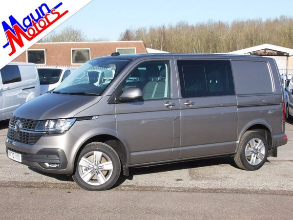 2020 (70) Volkswagen Transporter T32 TDI 110PS Highline, 6 Seat Kombi Crew Van Euro 6, (VW T6.1) For Sale In Sutton In Ashfield, Nottinghamshire