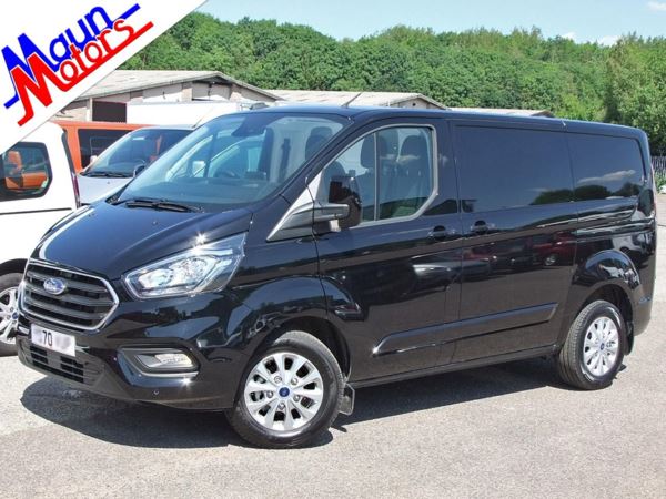 2020 (70) Ford Transit Custom 300 TDCi 130PS 'Limited', Euro 6, SWB, Low Roof Panel Van, Air Con, Cruise For Sale In Sutton In Ashfield, Nottinghamshire