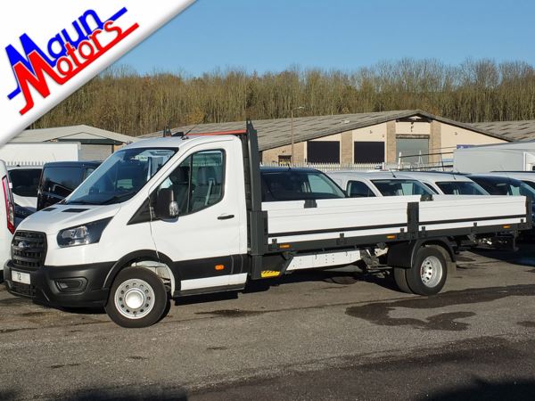 2022 (72) Ford Transit 350 EcoBlue 130PS L5 17 foot XL DROPSIDE with AIR CON, DRW, Euro 6, XLWB For Sale In Sutton In Ashfield, Nottinghamshire